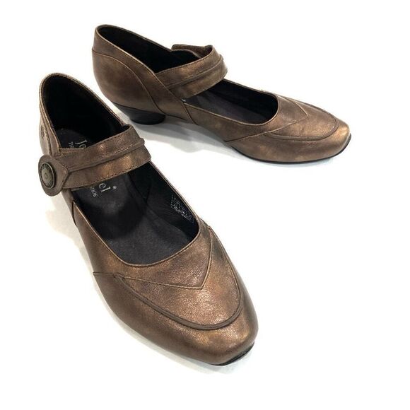 JOSEF SEIBEL Low Heel Mary Janes (sz 38) - Picture 1 of 11